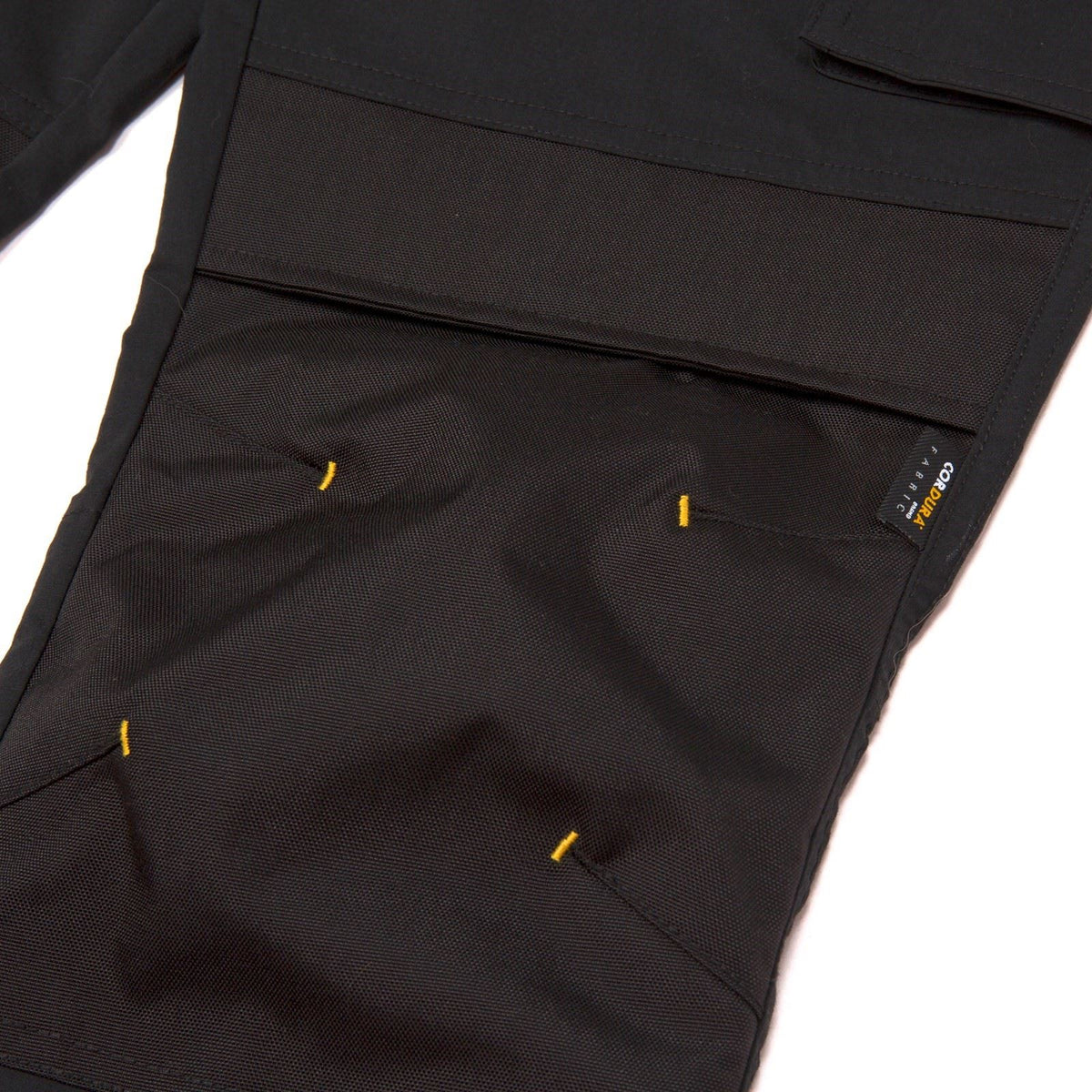 Caterpillar Nexus Knee Pocket Stretch Cotton Men's Black Outdoor Trousers