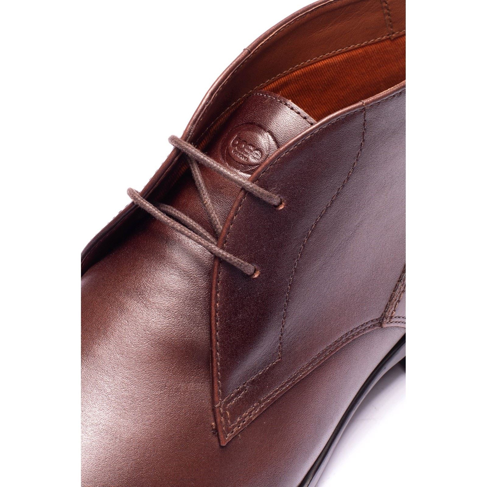 Base London Archer Leather Men's BROWN Ankle Boots