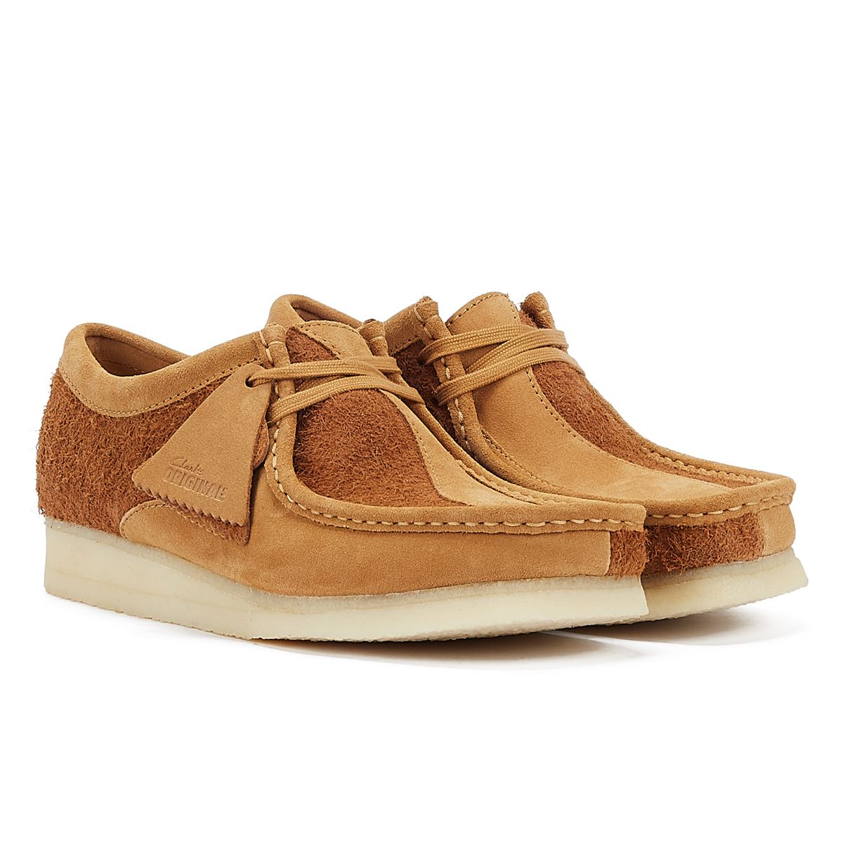Clarks Originals Wallabee Men's Tan Leather Shoes