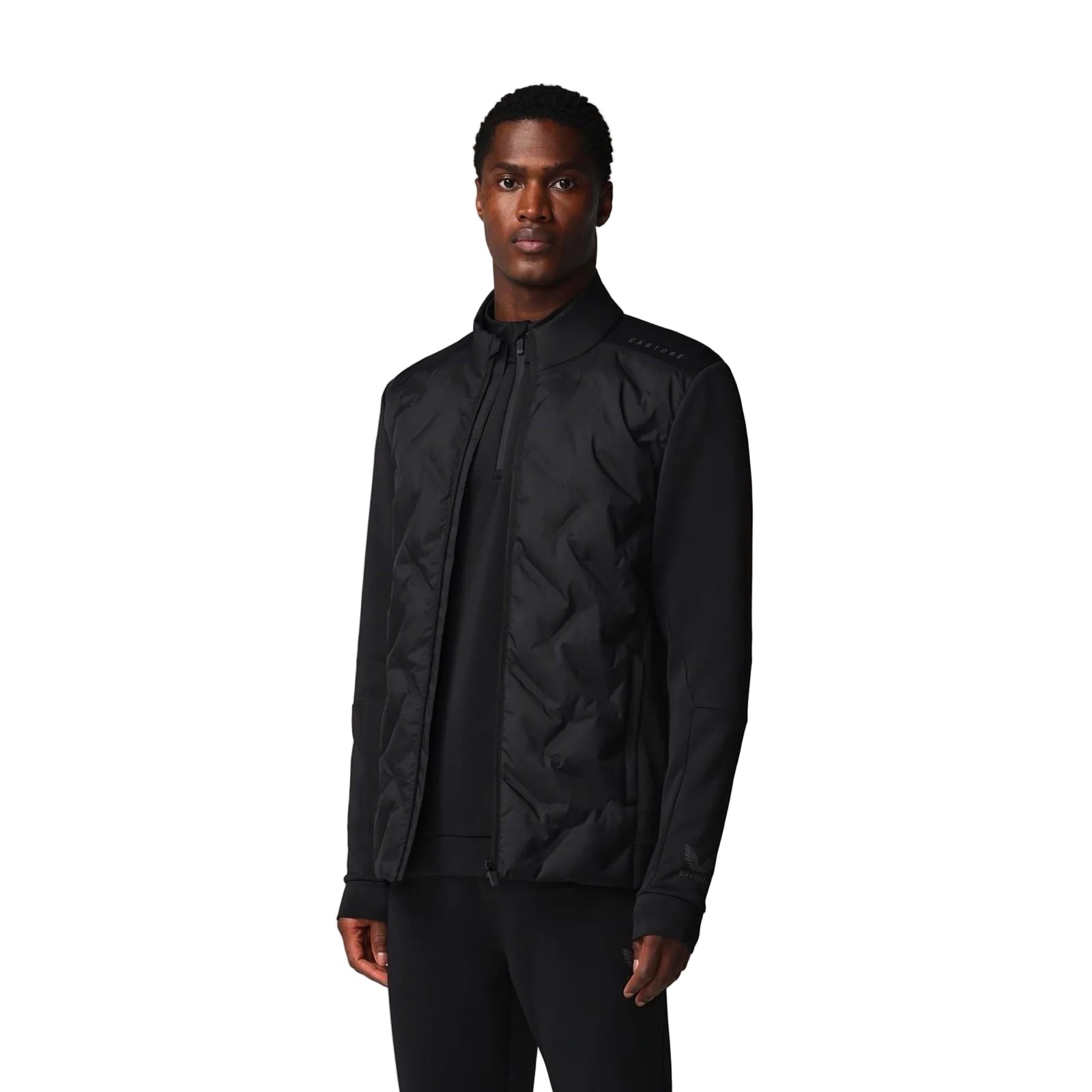 Castore Hybrid Jacket Men's Black Activewear Jackets