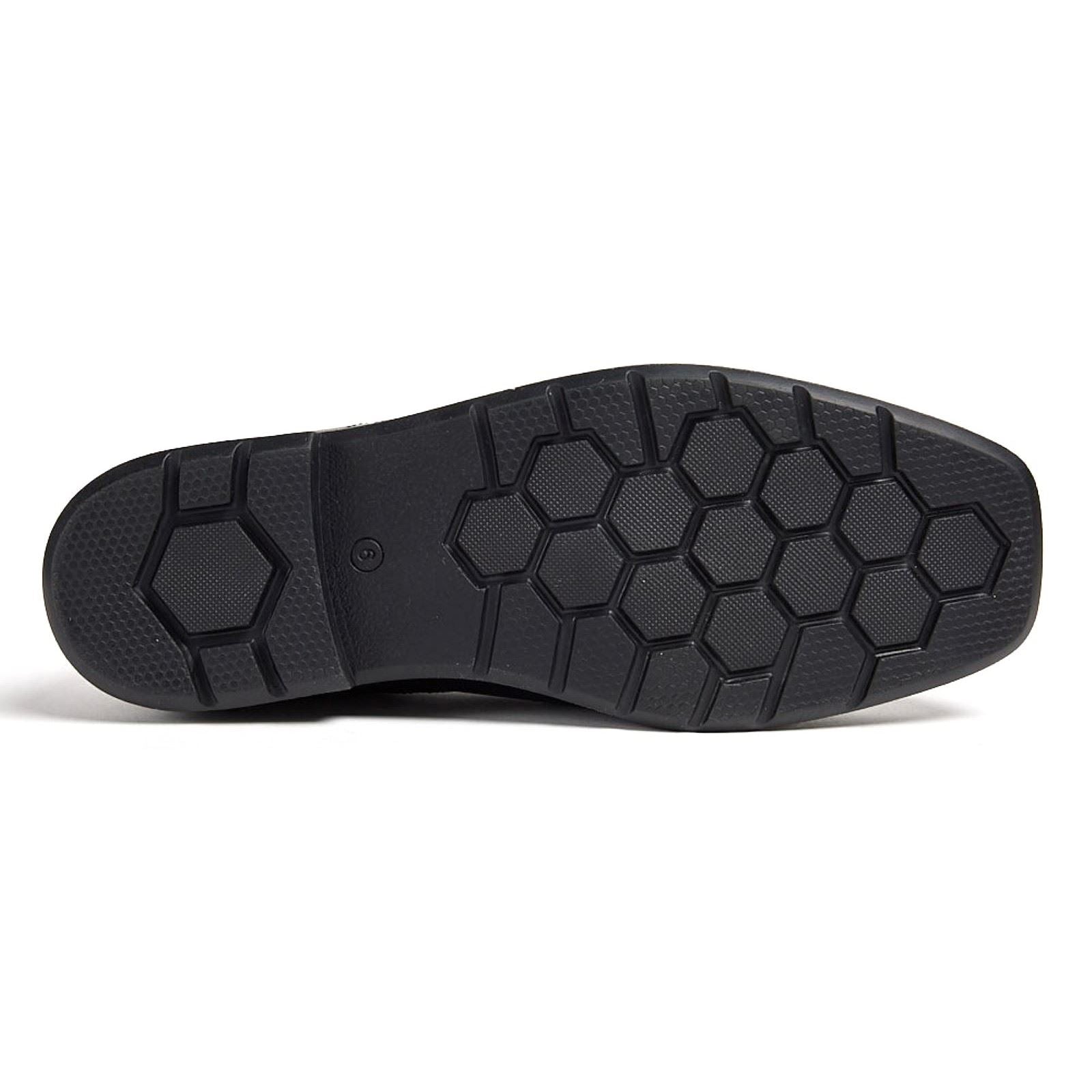 Pod Hornet Leather Youth Boy's Black Shoes