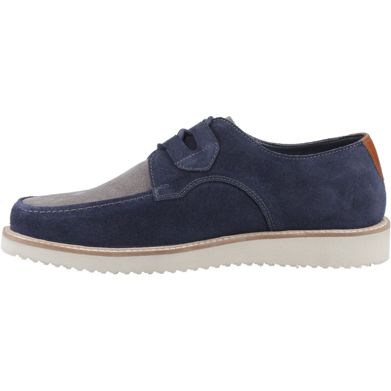 Hush Puppies Orion Suede Men's Navy/Grey Lace-Up Shoes
