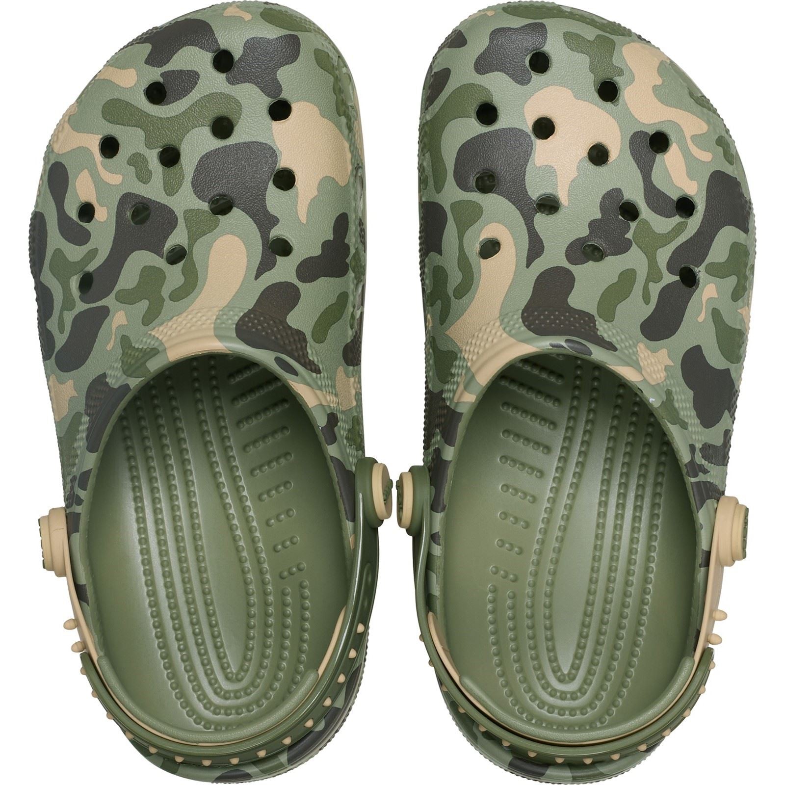 Crocs Classic Strap-Back Camo EVA Boy's Cargo/Multi Clogs
