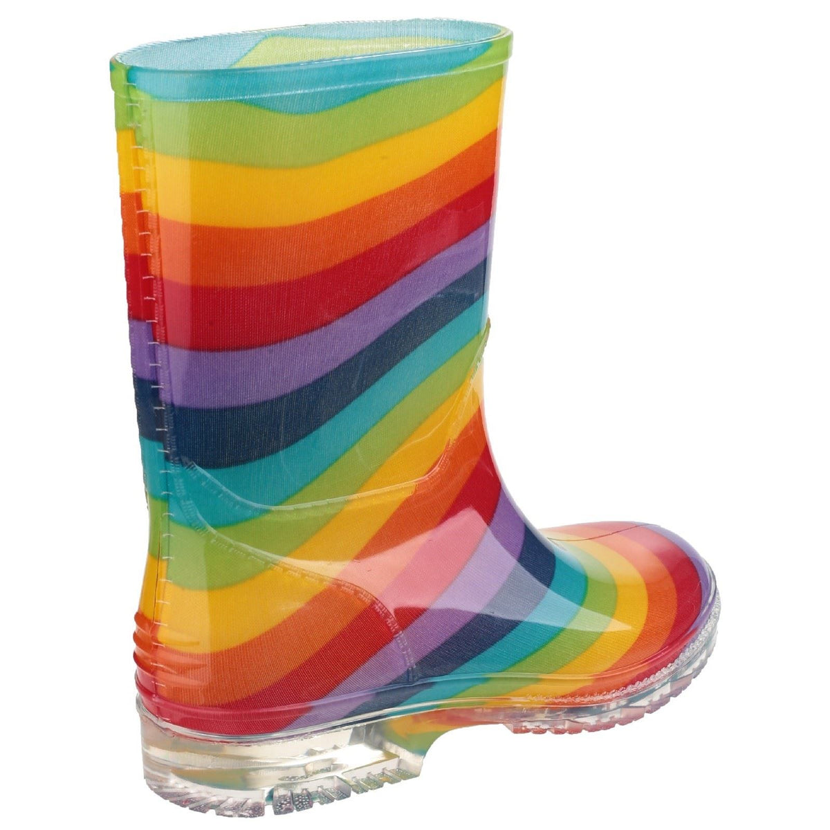 Cotswold Synthetic Junior Rainbow Wellington Boots