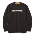 Caterpillar Midweight Crewneck Cotton Men's Black Sweatshirt