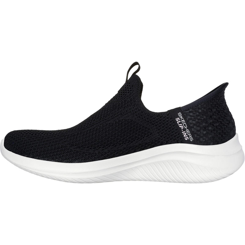Skechers Ultra Flex 3.0 Easy Win Textile Women's Black Trainers