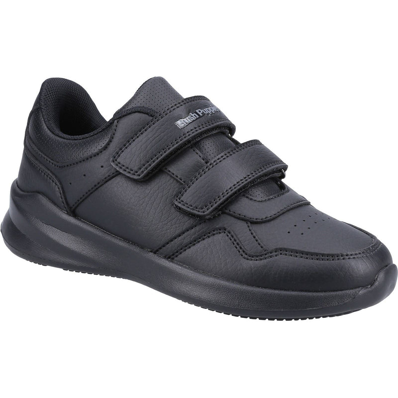 Hush Puppies Marling Easy Youth Girl's Synthetic Black Shoes