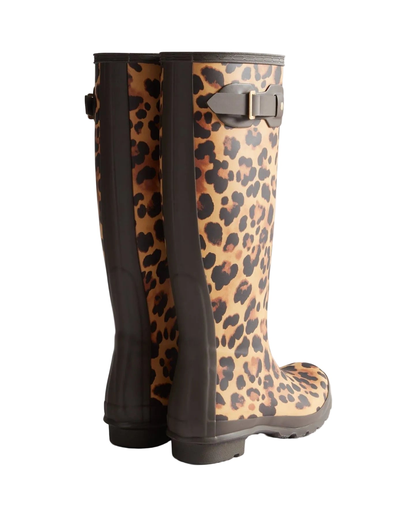 Hunter Original Chelsea Rubber Women's Leopard Wellington Boots