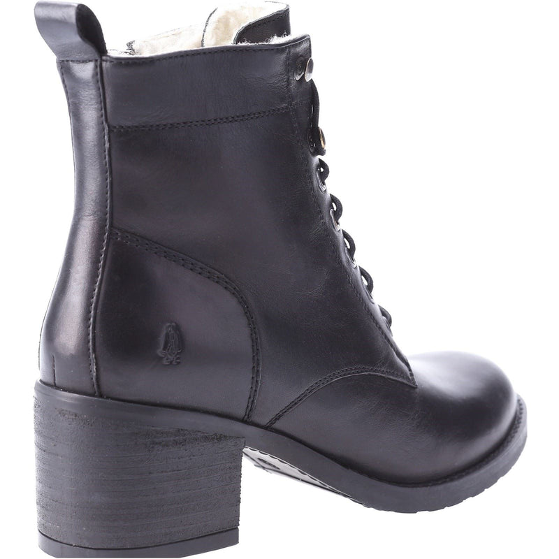 Hush Puppies Harriet Leather Women's Black Boots