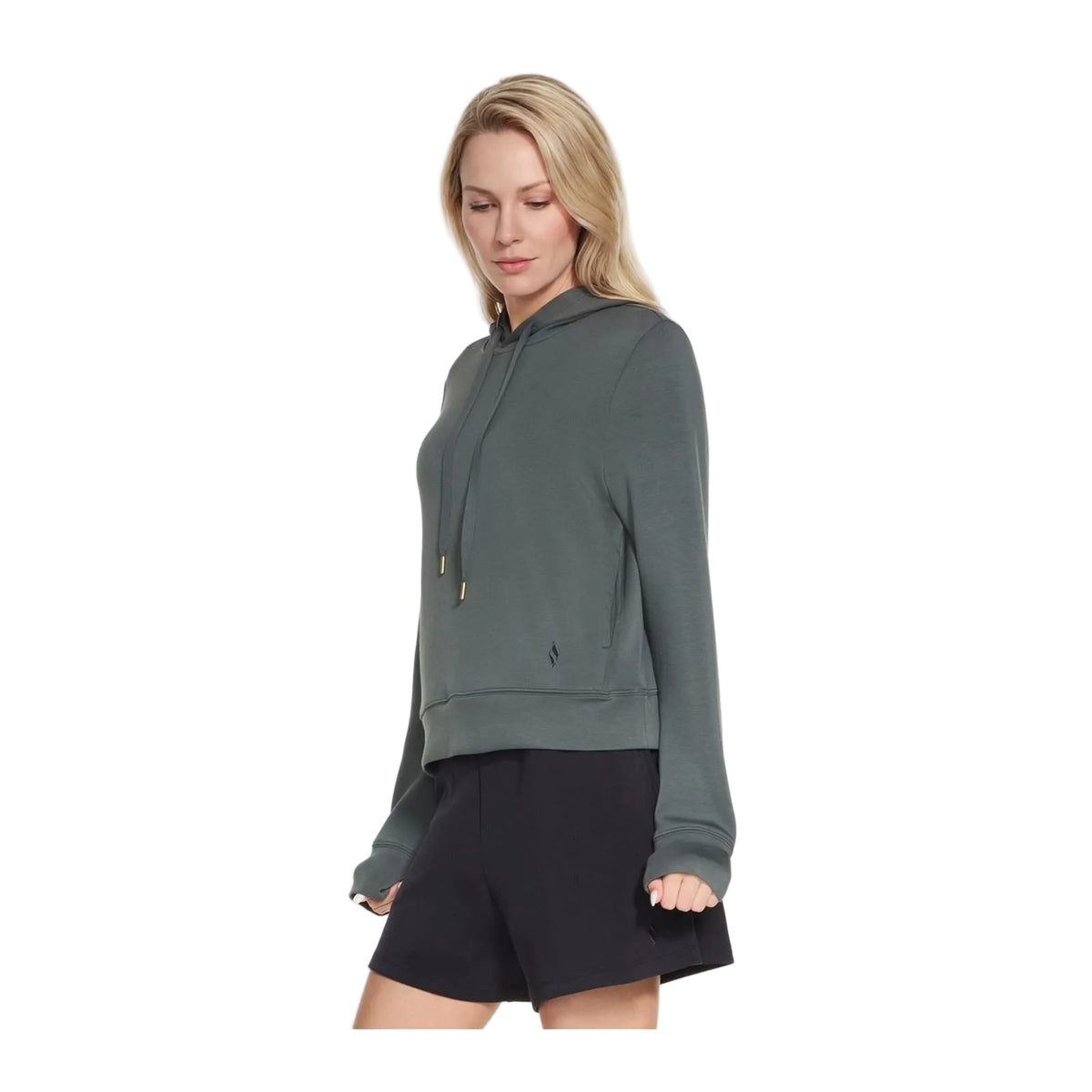 Skechers Cozy Luxe Women's Green Hoodie