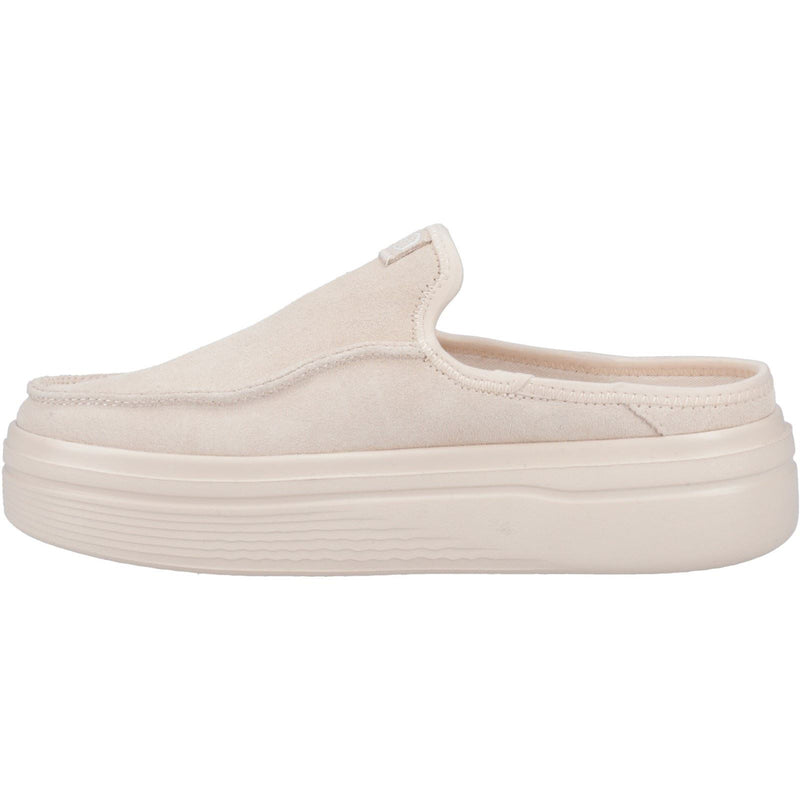 HEYDUDE Austin Lift Classic Leather Women's Blush Mules