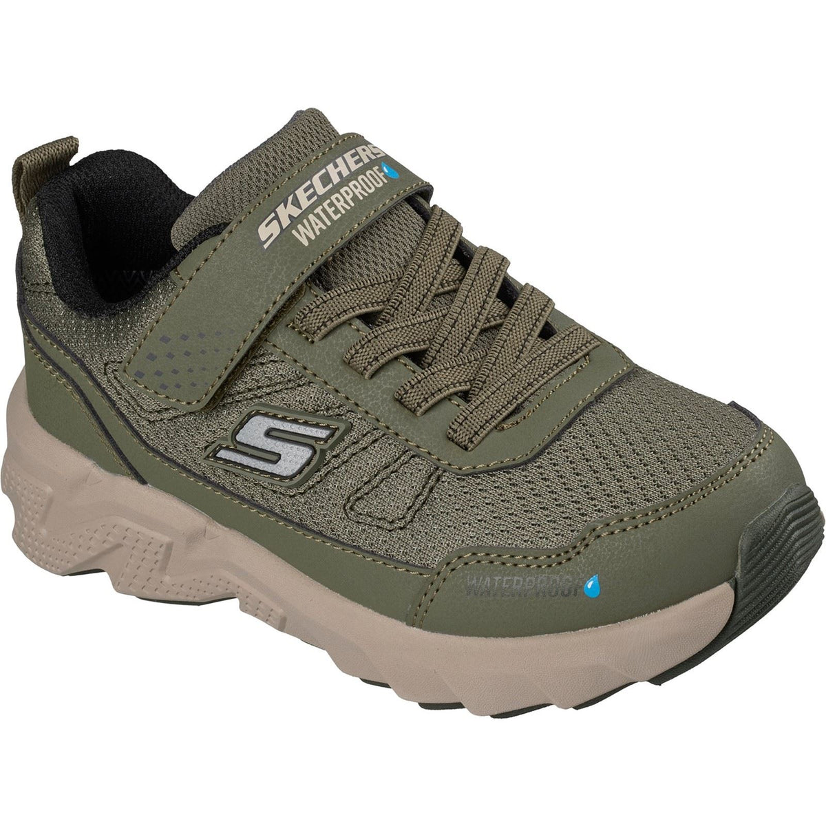 Skechers Skechers Elite Sport Tread Aquavek Olive Trainers