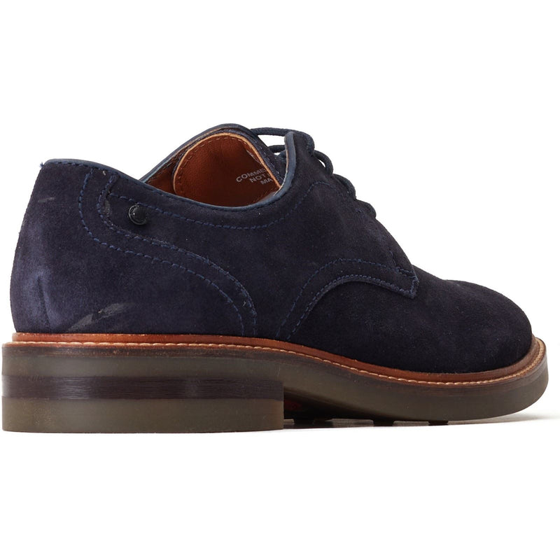 Base London Mawley Leather Men's Navy Oxford Shoes