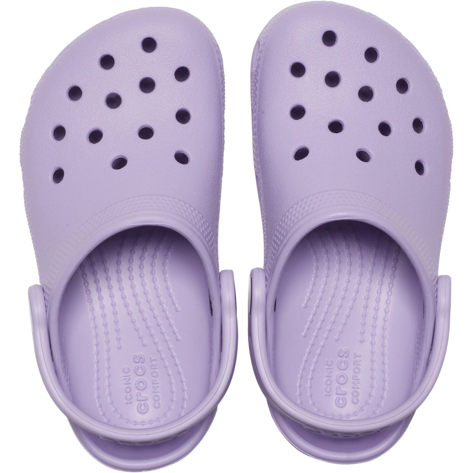 Crocs Classic Toddler EVA Unisex Kid's Lavender Clogs