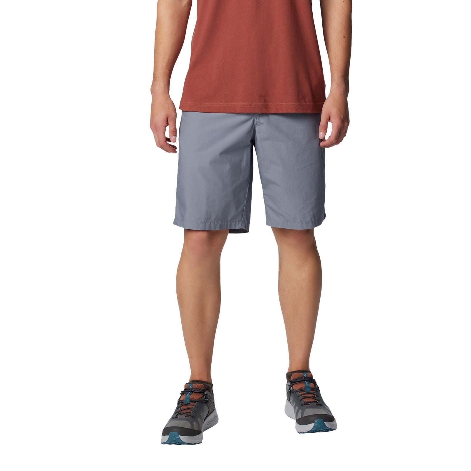 Columbia Washed Out Cotton Men's Grey Knee-Length Shorts