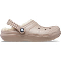 Crocs 203591 CLASSIC LINED UNI Synthetic Mushroom/Bone Clogs