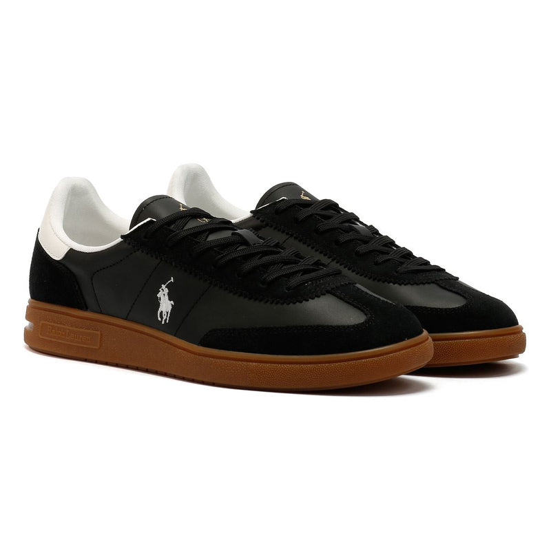 Ralph Lauren Bedford Black/White Trainers
