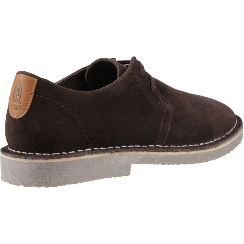 Hush Puppies Scout Suede Men's Chocolate Lace-Up Shoes