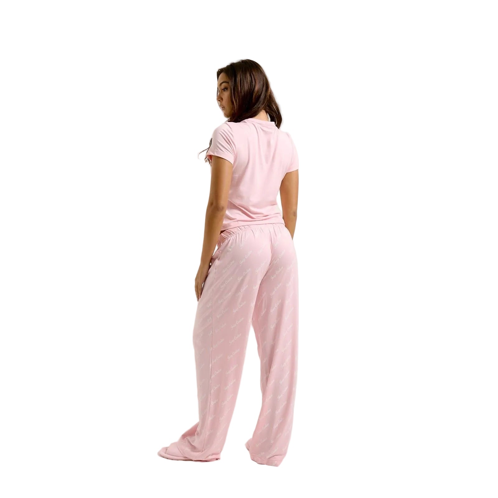 Juicy Couture Juicy Wishes Polyester Women's Pink Loungewear Set