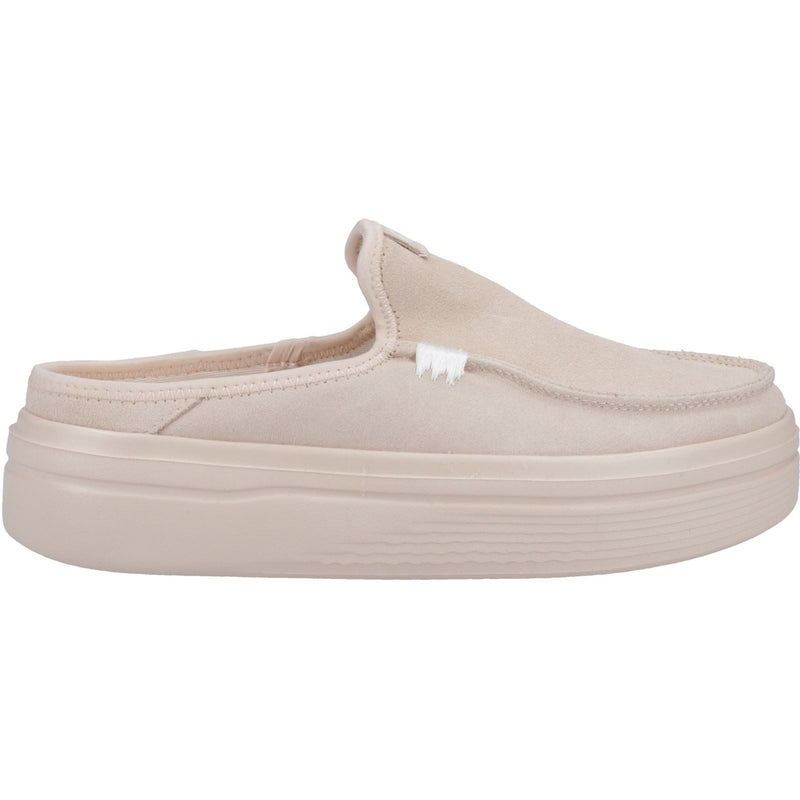 HEYDUDE Austin Lift Classic Leather Women's Blush Mules