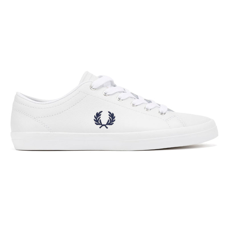 Fred Perry Baseline Leather Men's White/Navy Trainers
