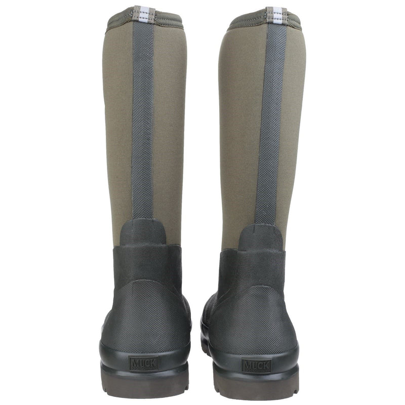 Muck Boots Chore Classic Hi Synthetic Moss Wellington Boots