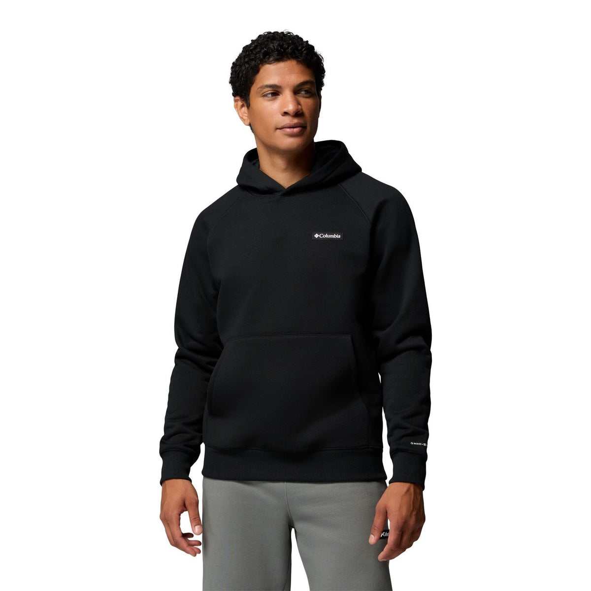 Columbia Dry Creek Heavyweight Hoodie Cotton Men's Black Hooded Sweatshirt