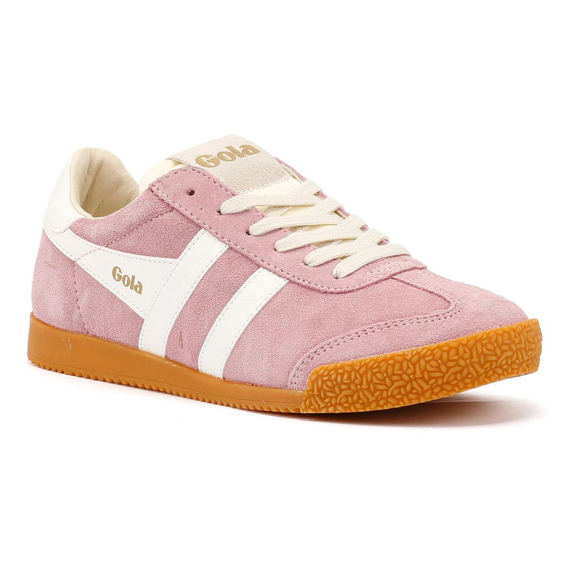 Gola Elan Suede Women's Candy/White Trainers