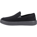 HEYDUDE Sunapee Canvas 100% Cotton Men's Black/Charcoal Loafers