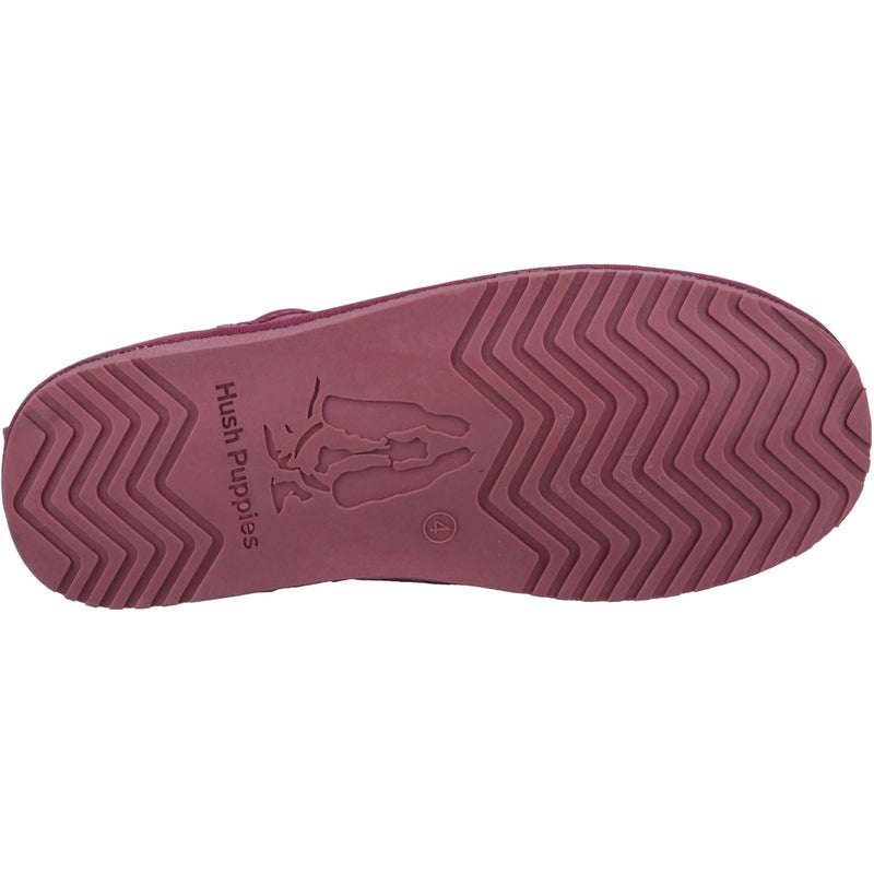 Hush Puppies Ashanti Suede Women's Pink Slippers