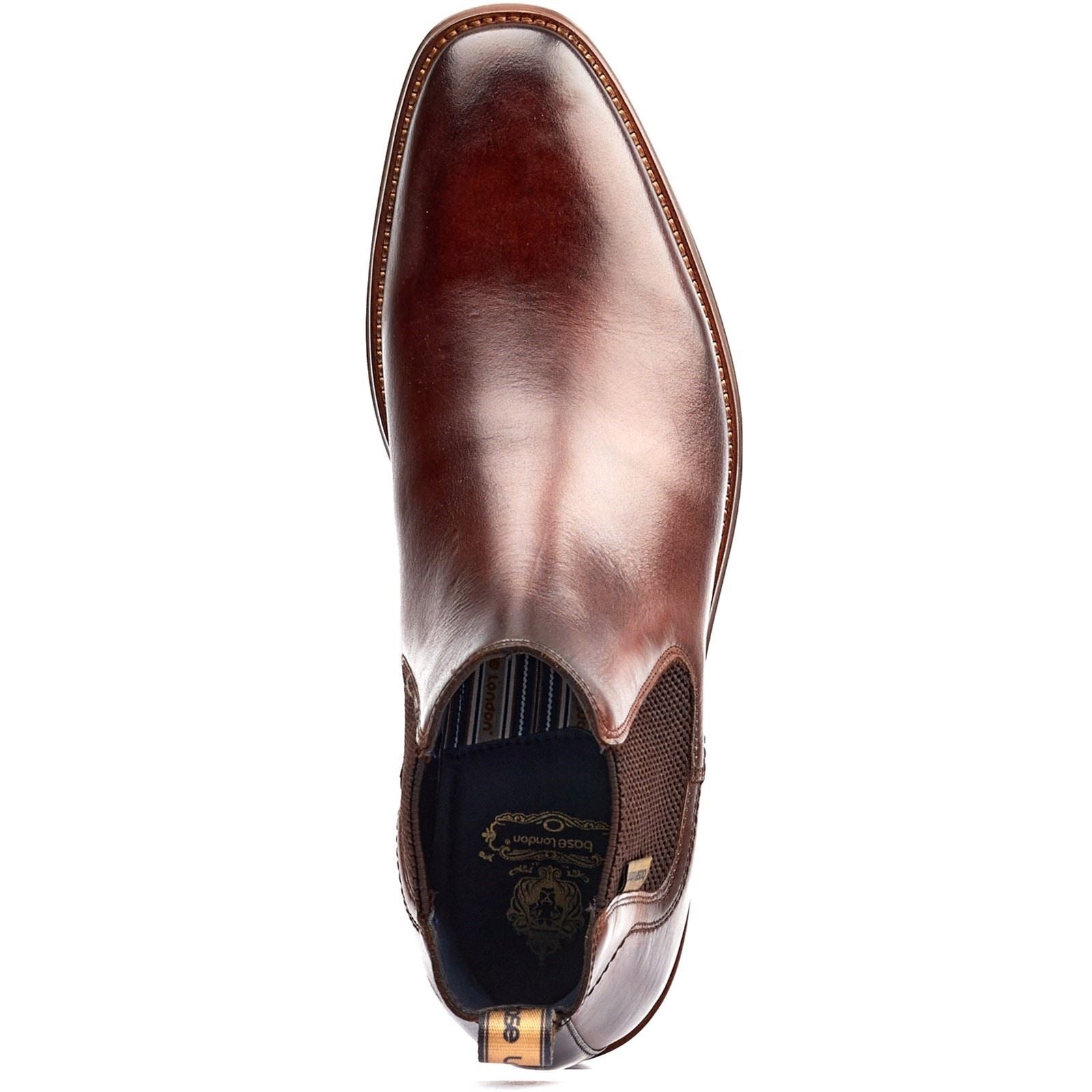 Base London Sikes Leather Men's Brown Boots