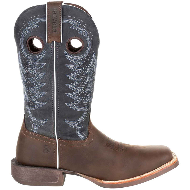 Durango Rebel Pro Leather Men's Belgian Brown/Denim Blue Boots