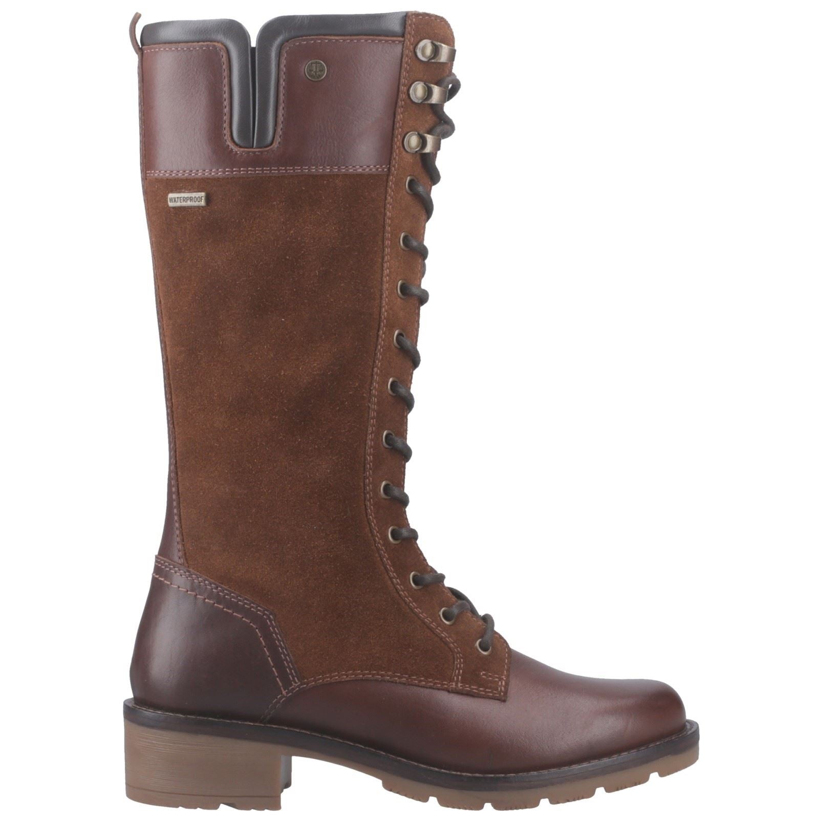 Hunter Skye Tall Boot Leather Women's Brown Boots