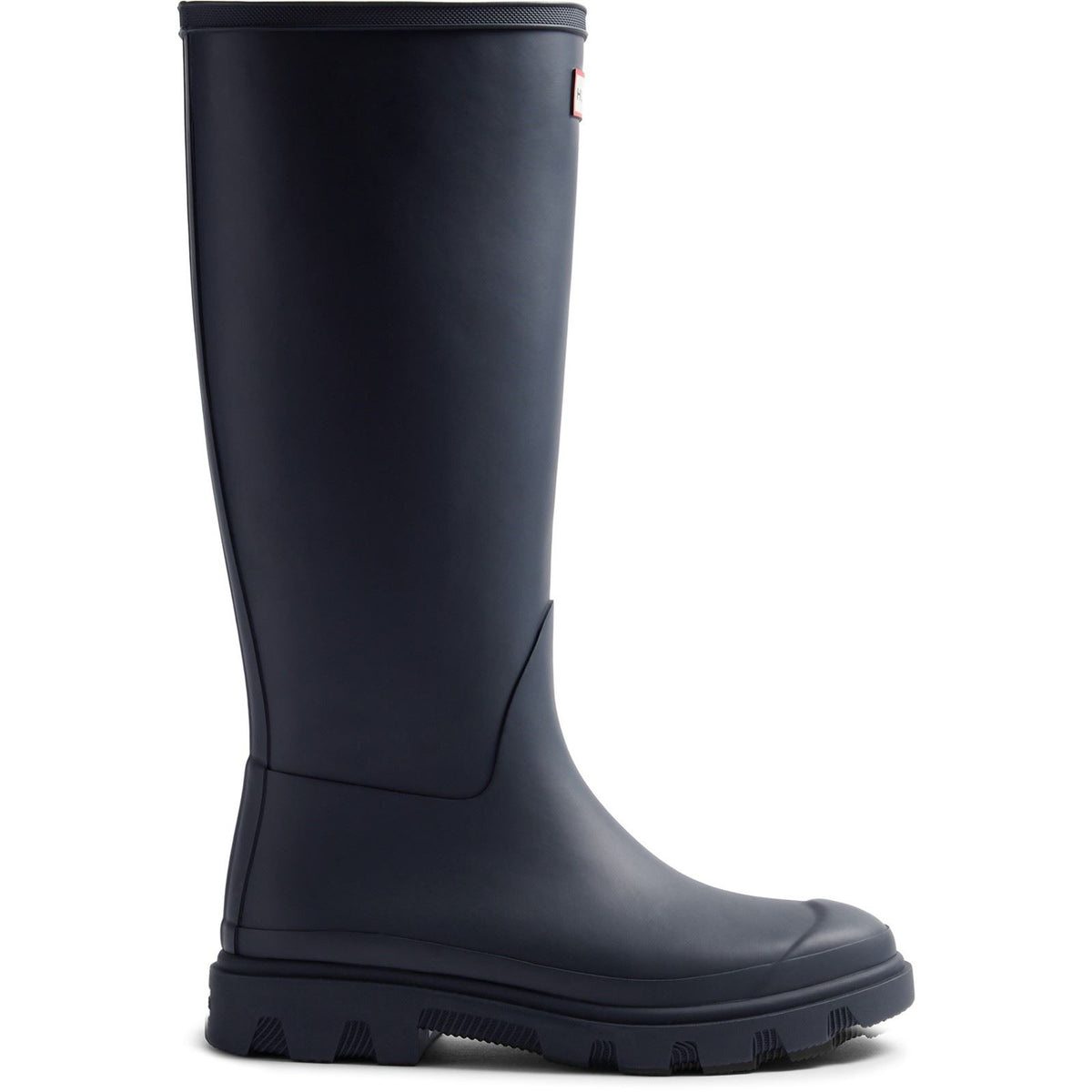Hunter Downpour Tall Rubber Men's Navy Wellington Boots