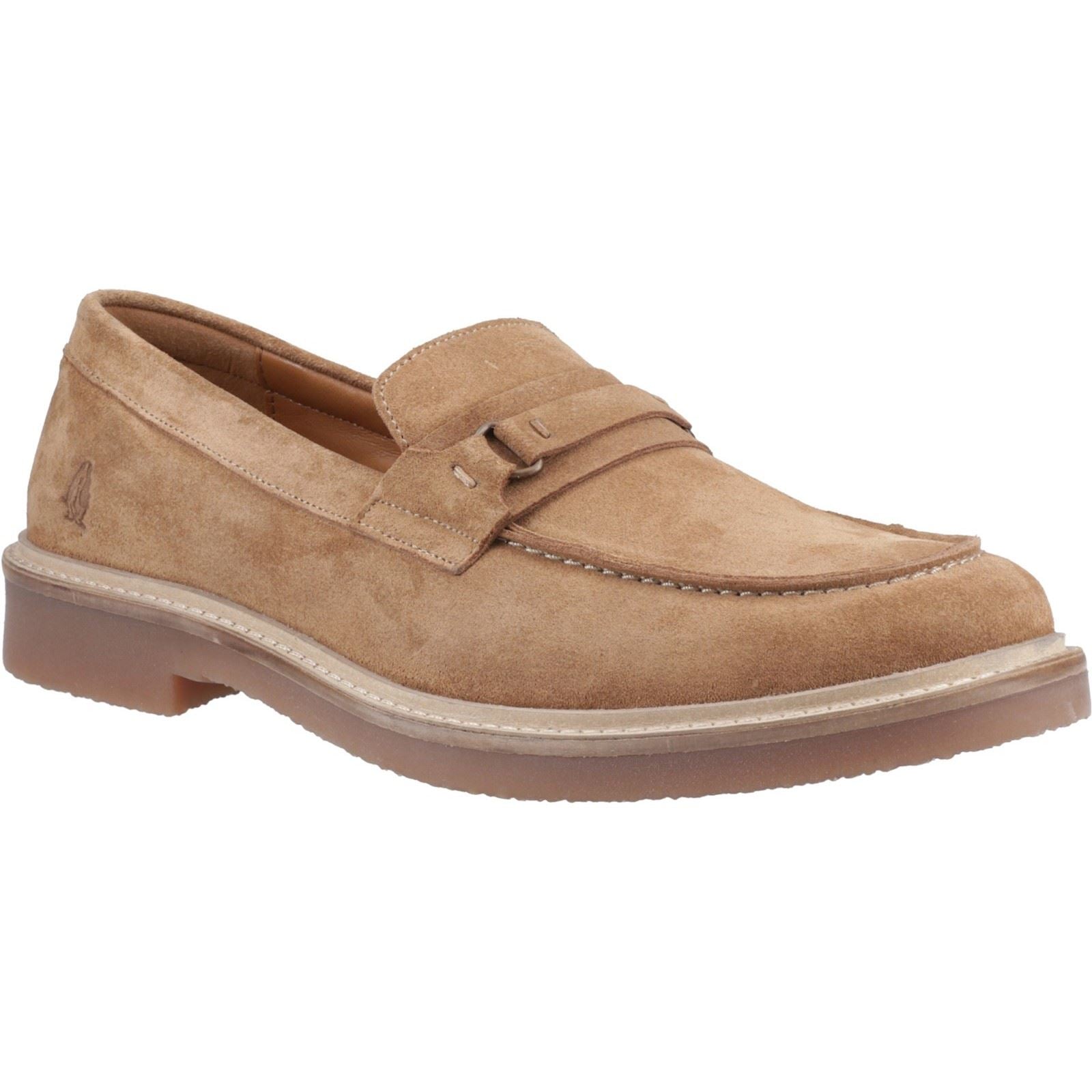 Hush Puppies Gryffin Leather Men's Tan Loafers