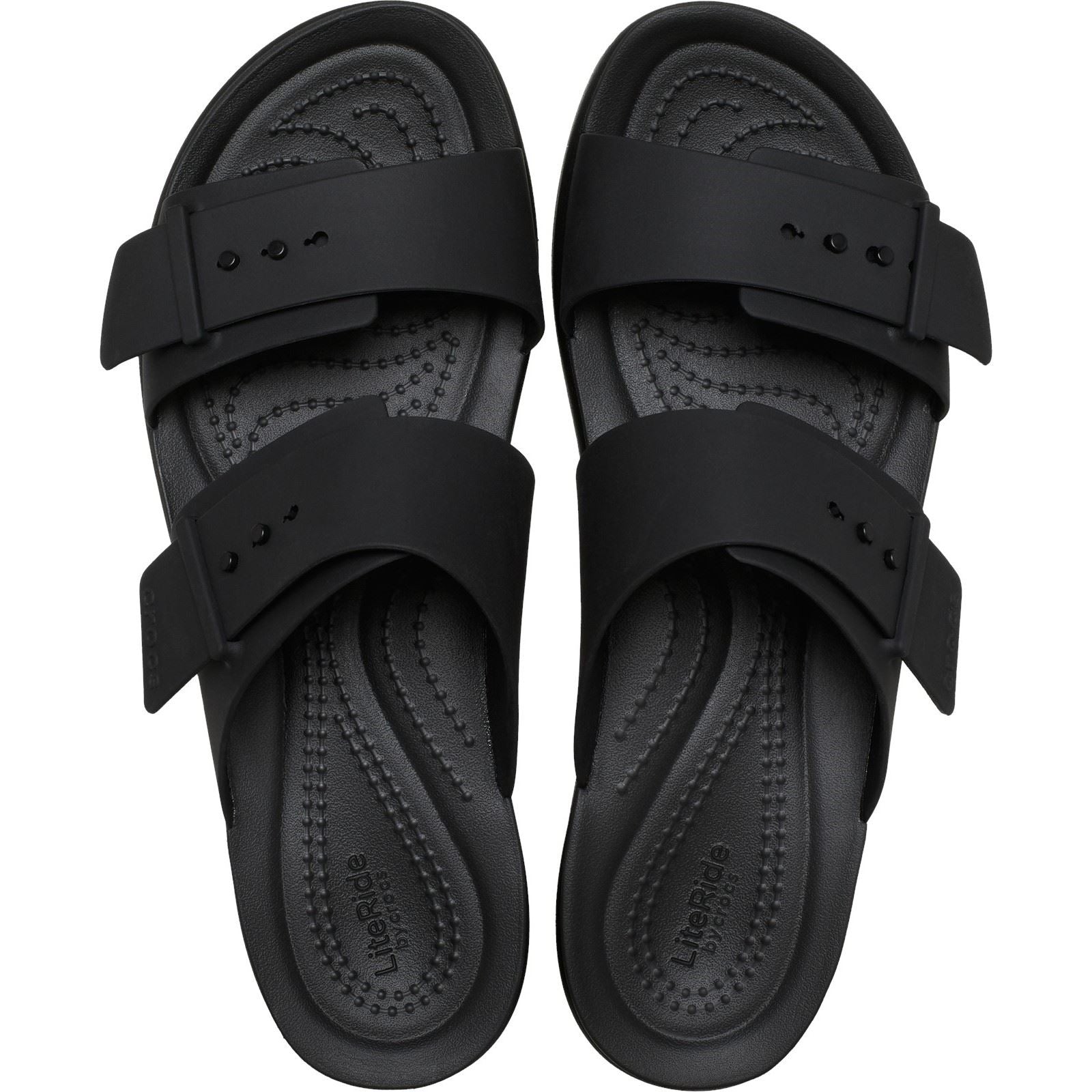 Crocs Brooklyn Buckle Women's Black Sandals