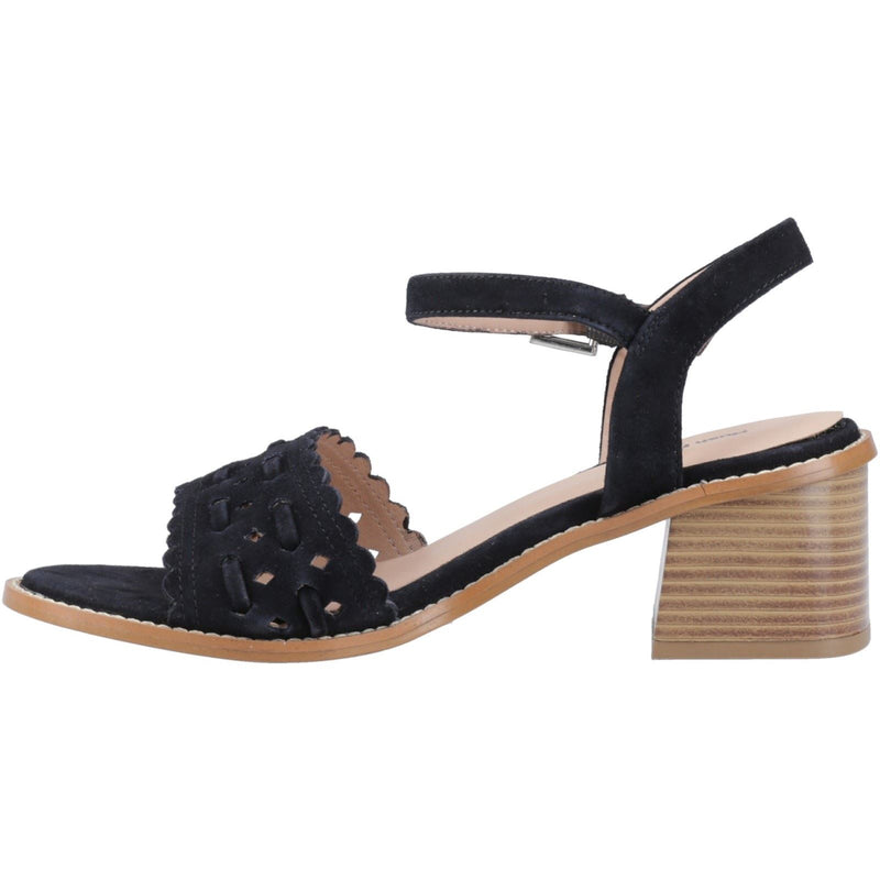 Hush Puppies Lacie Suede Women's Black Sandals