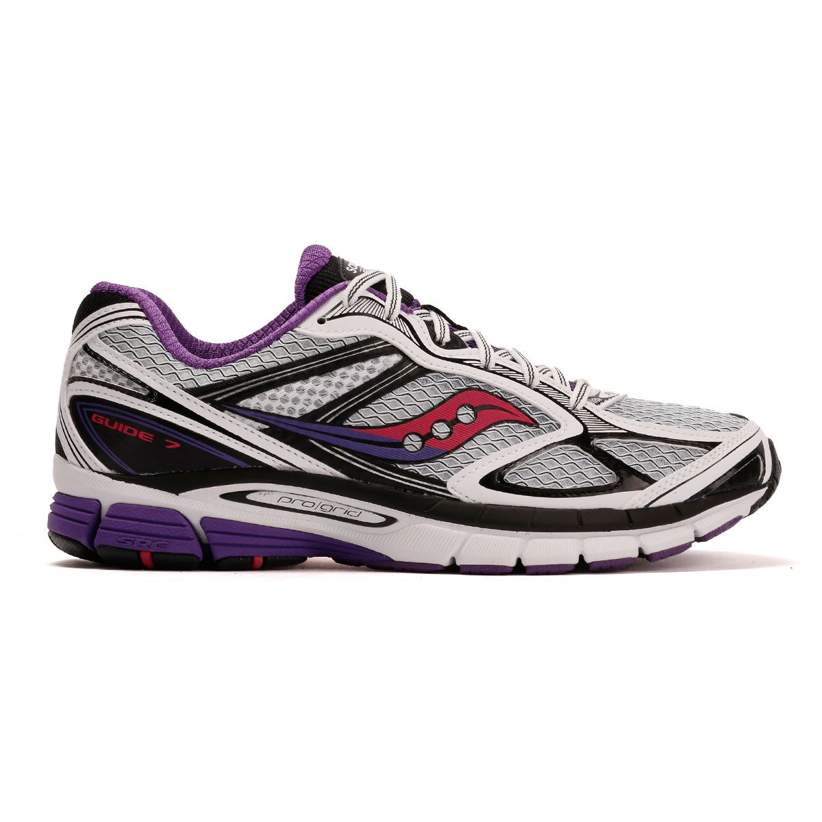 Saucony Progrid Guide 7 White/Drupe Trainers