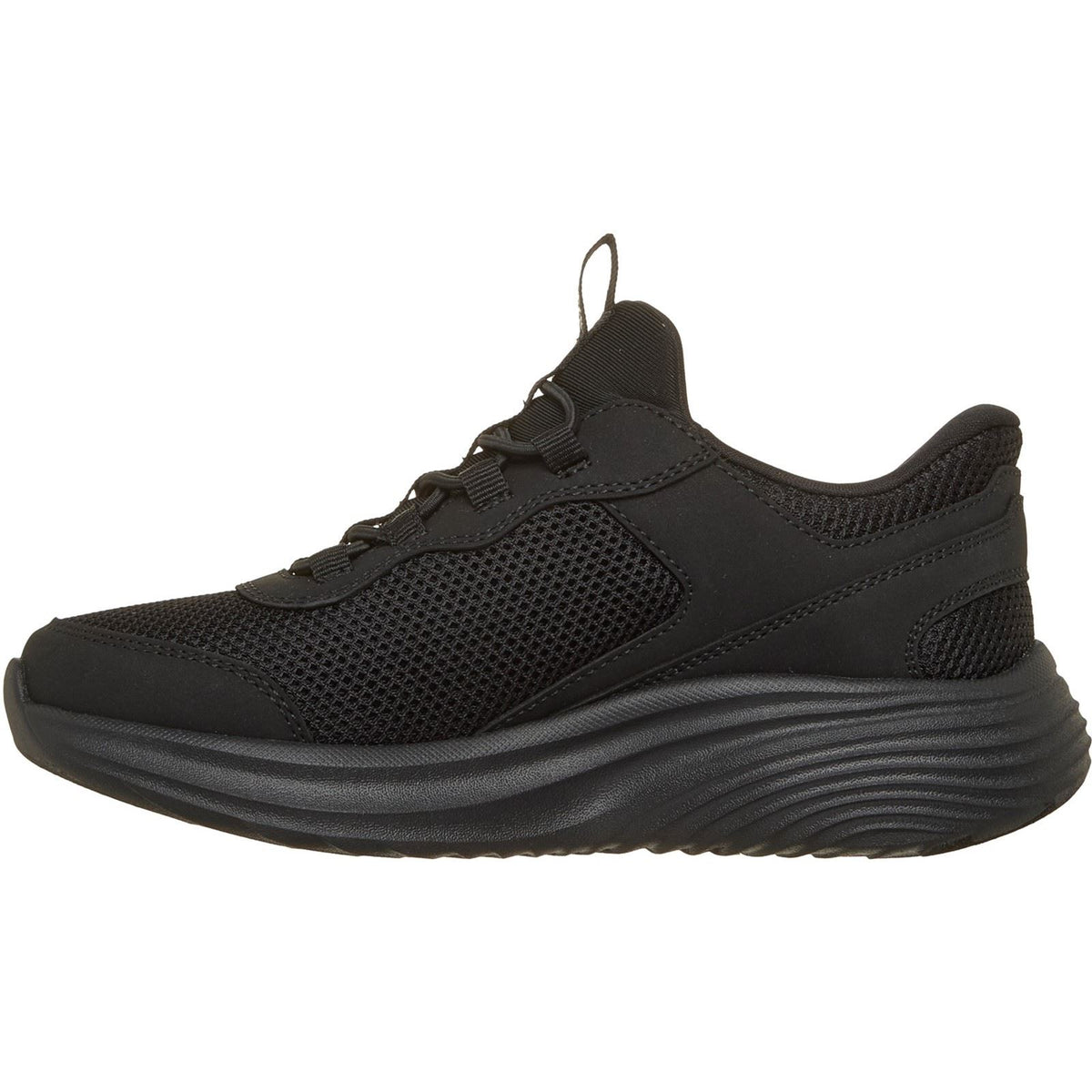 Skechers Bounder Pro Polyurethane Kids Black Trainers
