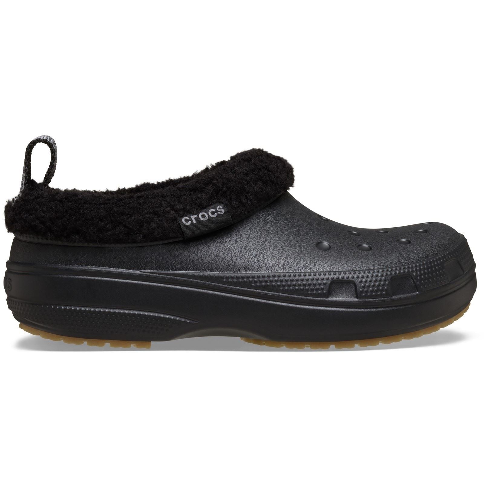 Crocs Classic Lined Shorty Thermoplastic Black Clogs