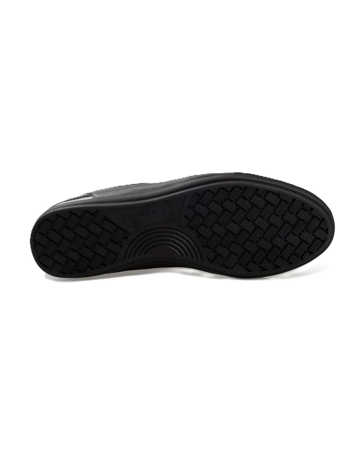 Cruyff Recoupa Leather Men's Black Mono Trainers