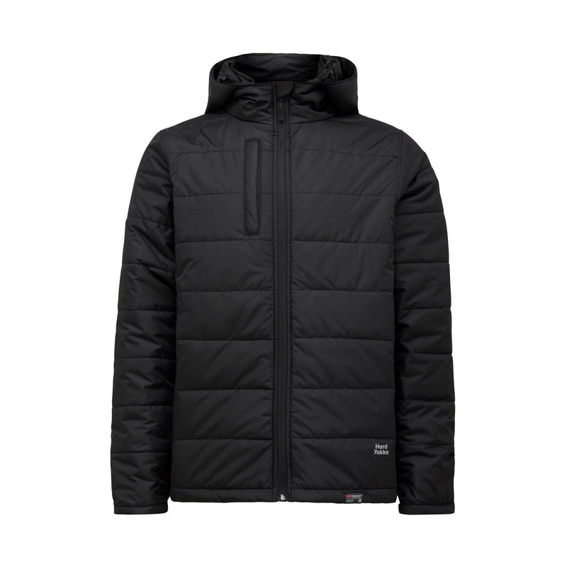 Hard Yakka Puffa 2.0 Men's Black Puffer Jacket