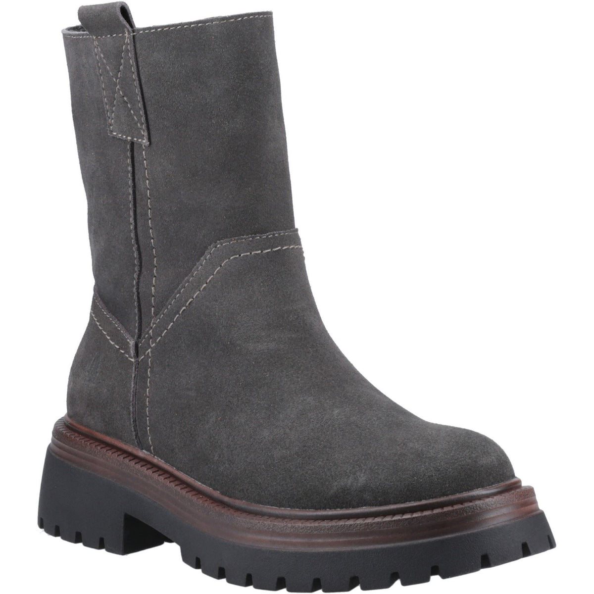 Hush Puppies Rebecca Suede Women's Charcoal Boots