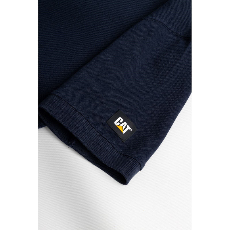 Caterpillar Essentials Cotton Men's Blue Polo Shirt