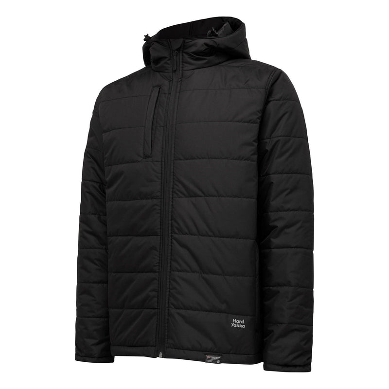 Hard Yakka Puffa 2.0 Men's Black Puffer Jacket