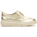 Hush Puppies Joy Leather Women's Champagne Brogues Shoes