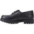 Hush Puppies Lucy Leather Junior Black Shoes