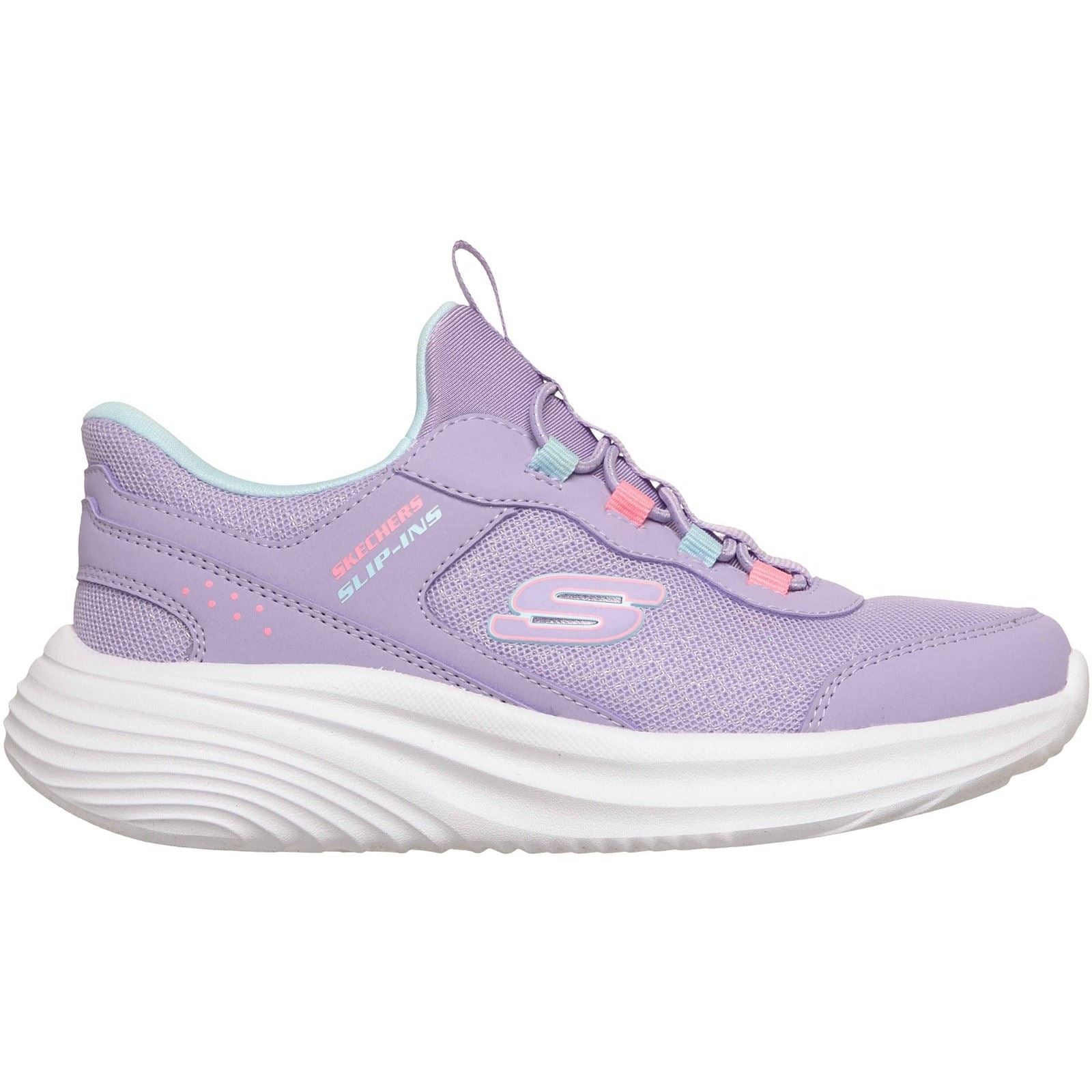 Skechers Bounder Pro Polyurethane Lavender Trainers
