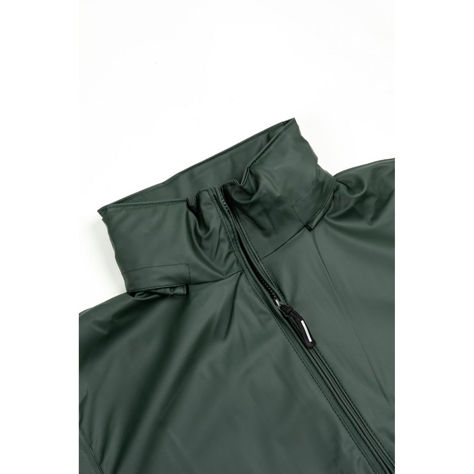 Helly Hansen Workwear Voss Green Rain Jacket