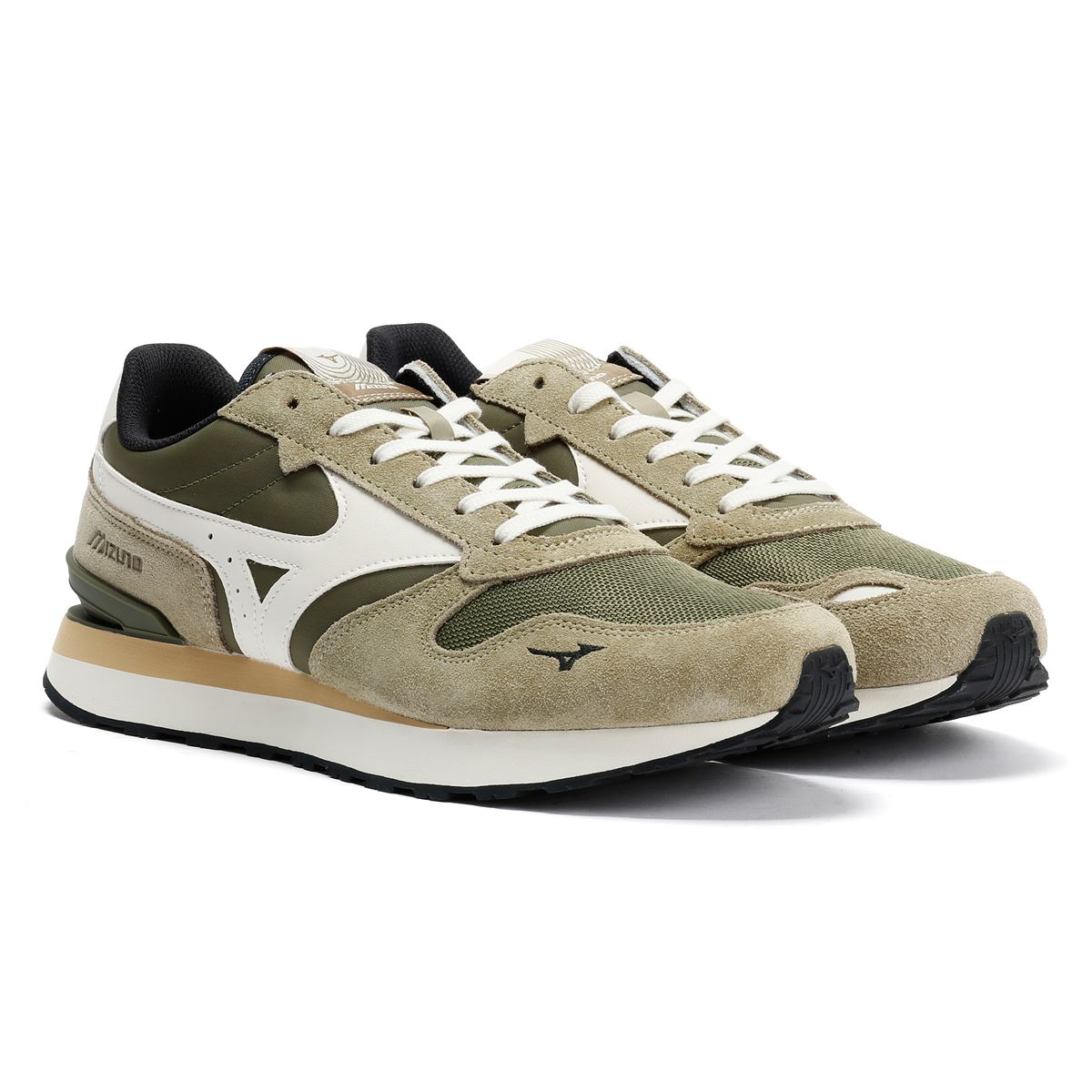α‬リーノ Mizuno RB87 Four Leaf Clover/Snow White/Elm Trainers